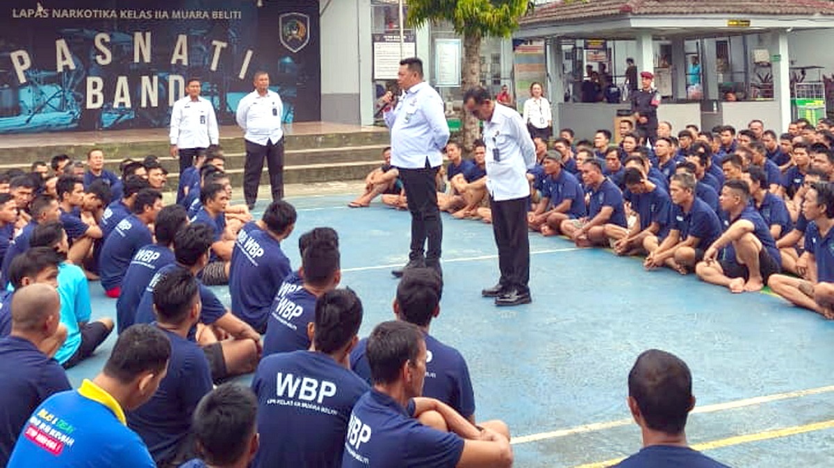 Kalapas Narkotika Muara Beliti Herdianto Tekankan Komitmen Terhadap Pembinaan dan Pelayanan yang Lebih Baik