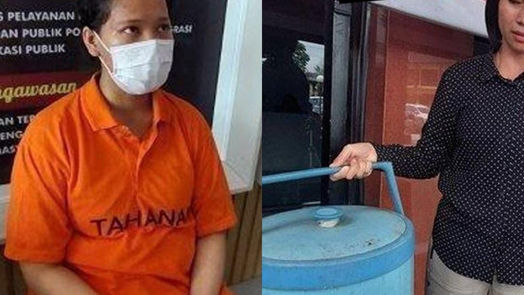 Viral, Wanita Muda Usai Melahirkan Tega Bunuh Bayi dan Sembunyikan Mayatnya di Termos Nasi