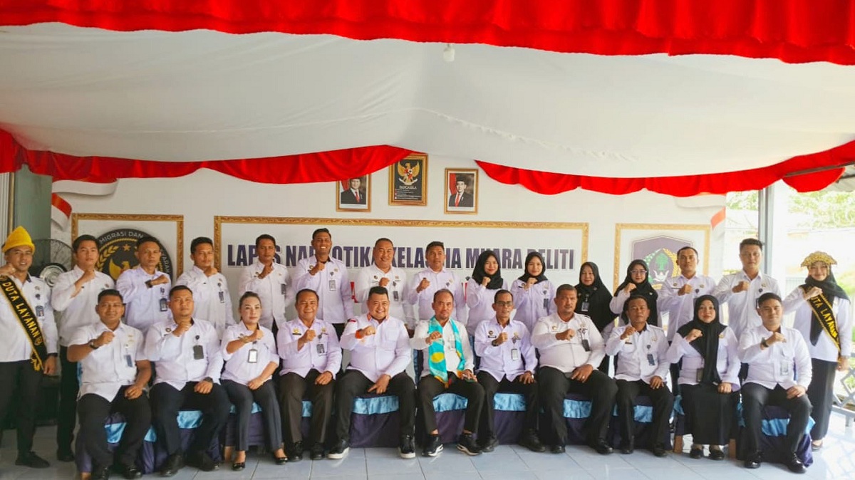 PK Ahli Utama Dirjenpas Ajub Suratman Kunker ke Lapas Narkotika Muara Beliti, Ini yang Ditekankan