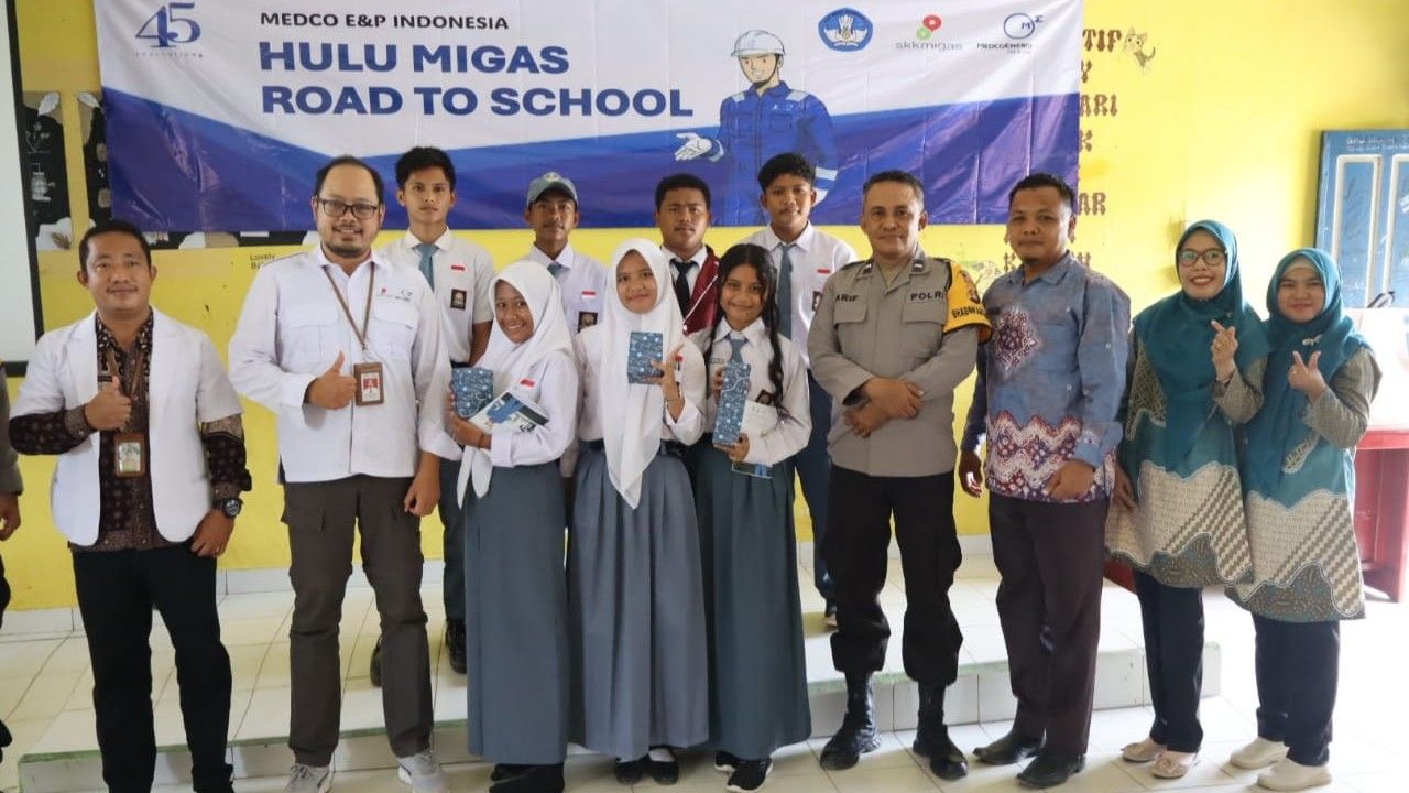 Hulu Migas Road to School Bersama SKK Migas – Medco E&P Hadir di SMA Negeri Bangun Jaya Musi Rawas
