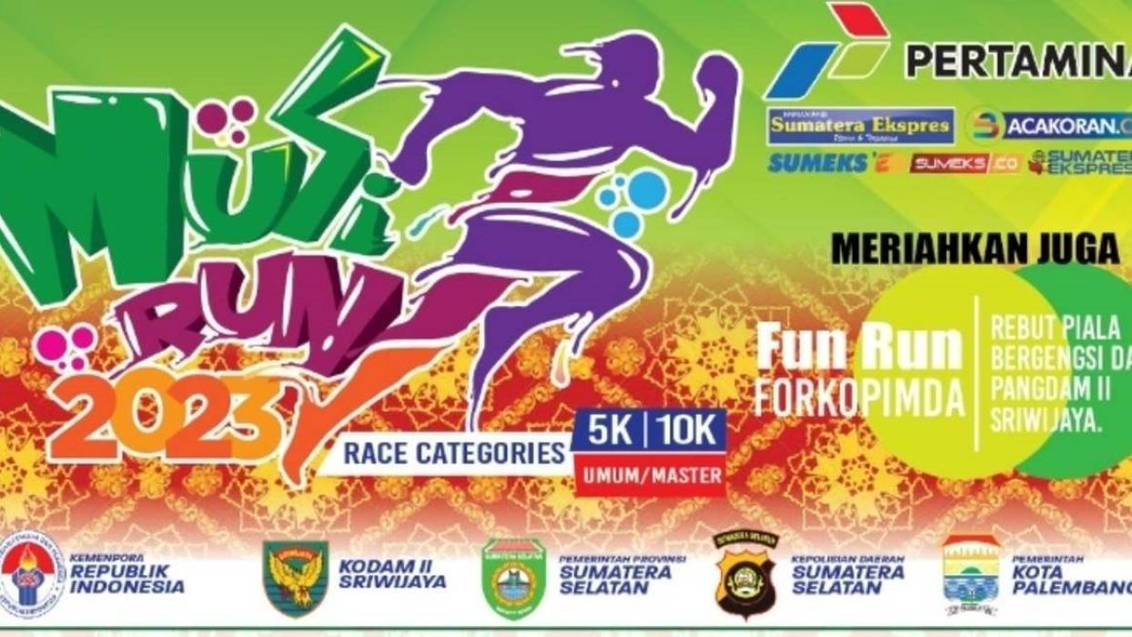 Runners Siapkan Dirimu! Musi Run 2023 Akan Segera Dimulai, Berikut Link Pendaftaran