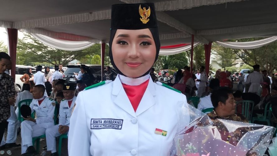 Profil Sinta Maharani, Paskibraka Pembawa Baki di Musi Rawas Saat Upacara HUT RI ke-79