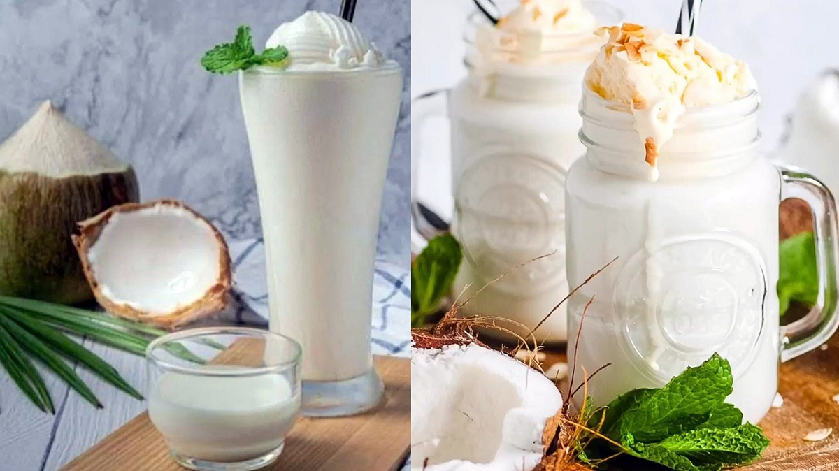 Seger Banget! Intip Resep Coconut Milkshake ala Singapura, Cocok untuk Pelepas Dahaga Buka Puasa Ramadan