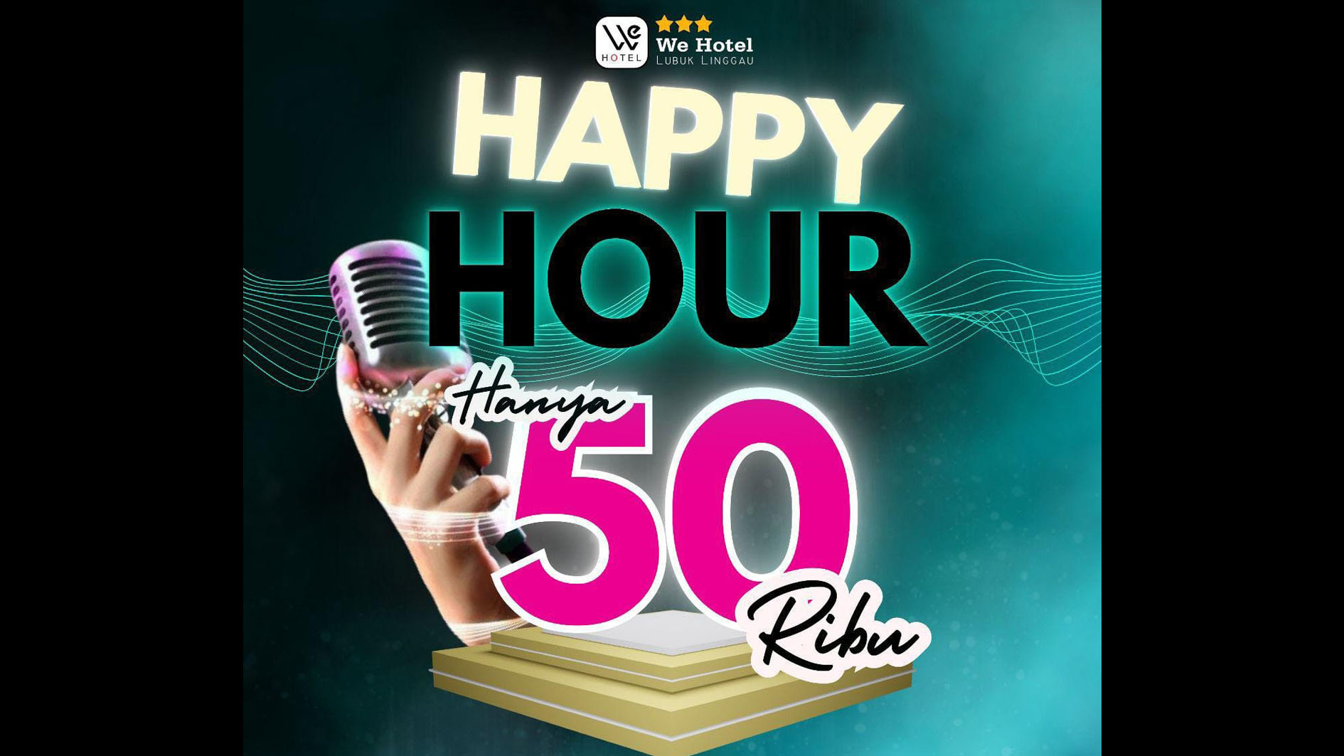 WE Hotel Lubuk Linggau Hadirkan Happy Hour Hanya Rp50 Ribu, Nikmati Karaoke Ramai-Ramai Sepuasnya