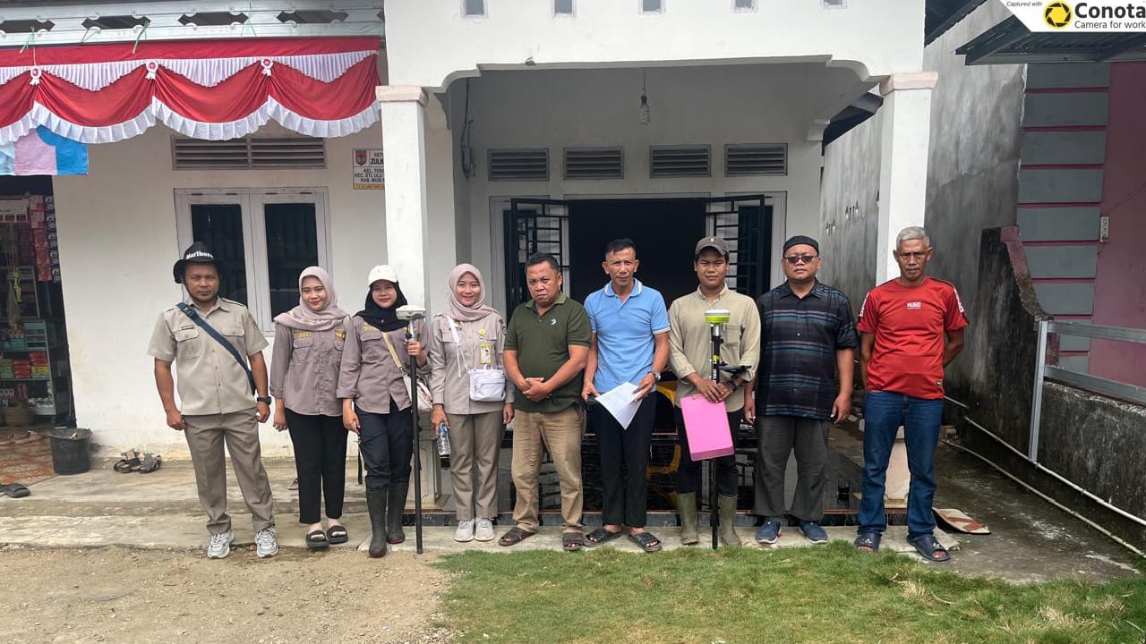 PTSL ILASPP di Terawas Masuk Tahap Quality Assurance, Kantor Pertanahan Musi Rawas Pastikan Data Akurat