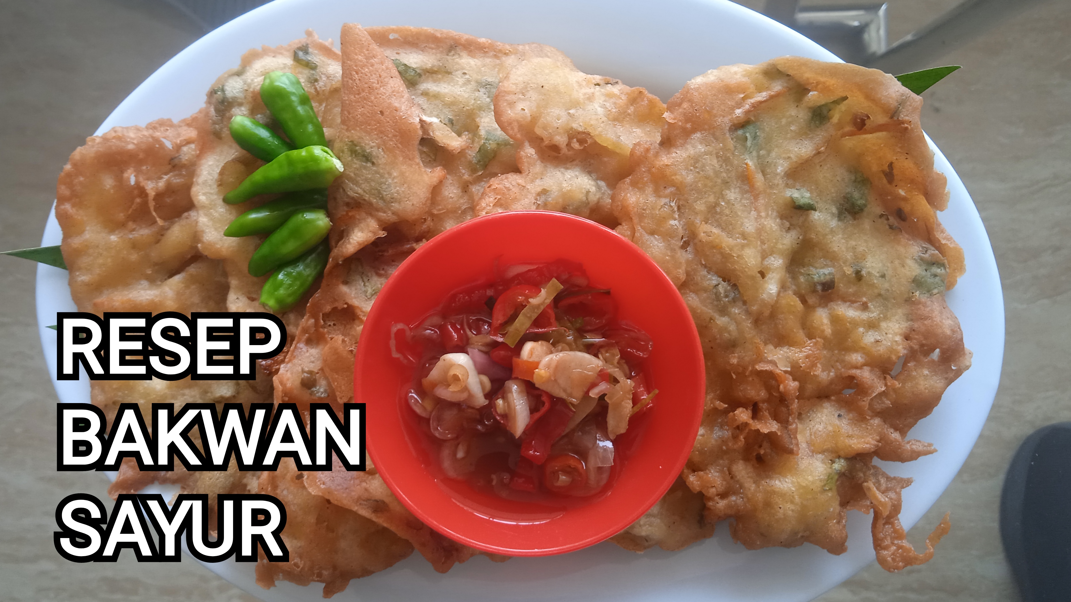 Bakwan Sayur Menu Favorit Camilan Keluarga di Rumah, ini Resepnya