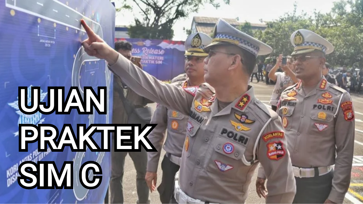 Ketahui, ini 5 Materi Ujian Praktik SIM Motor Lintasan Huruf S