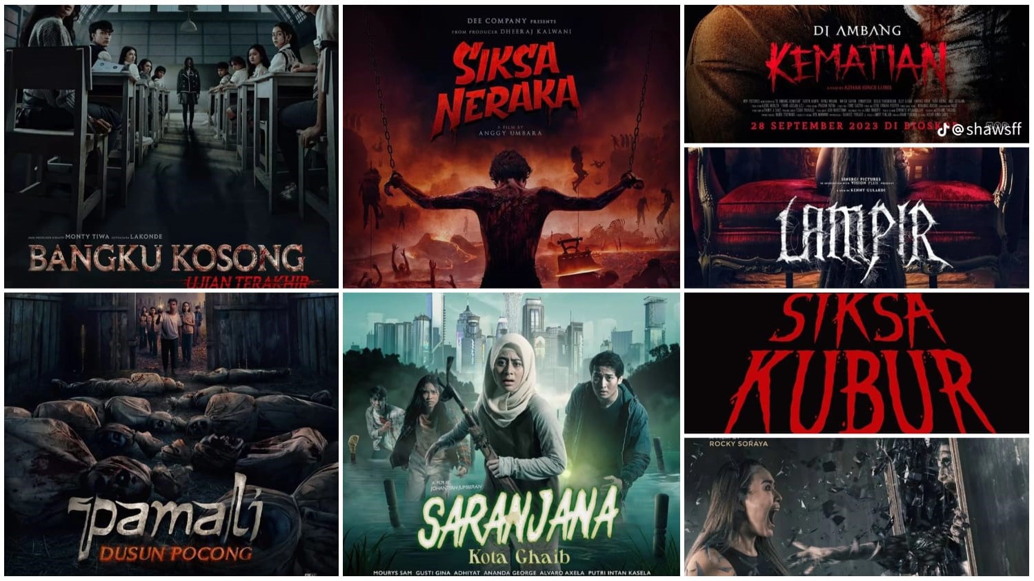 10 Film Horor Bioskop Indonesia Coming Soon, Mana yang Paling Kalian Tunggu