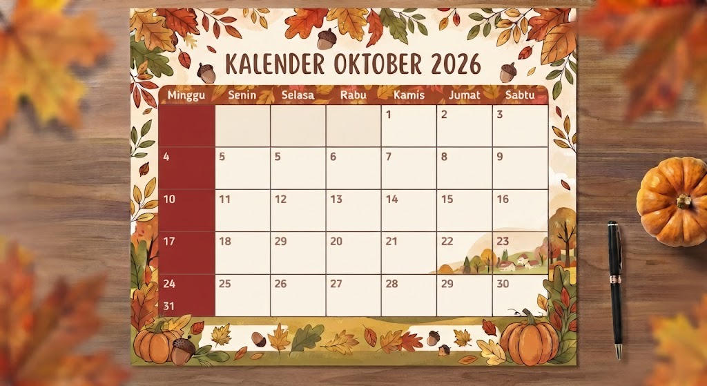 Daftar Lengkap Hari Besar Nasional Oktober 2026: Ada Hari Batik 