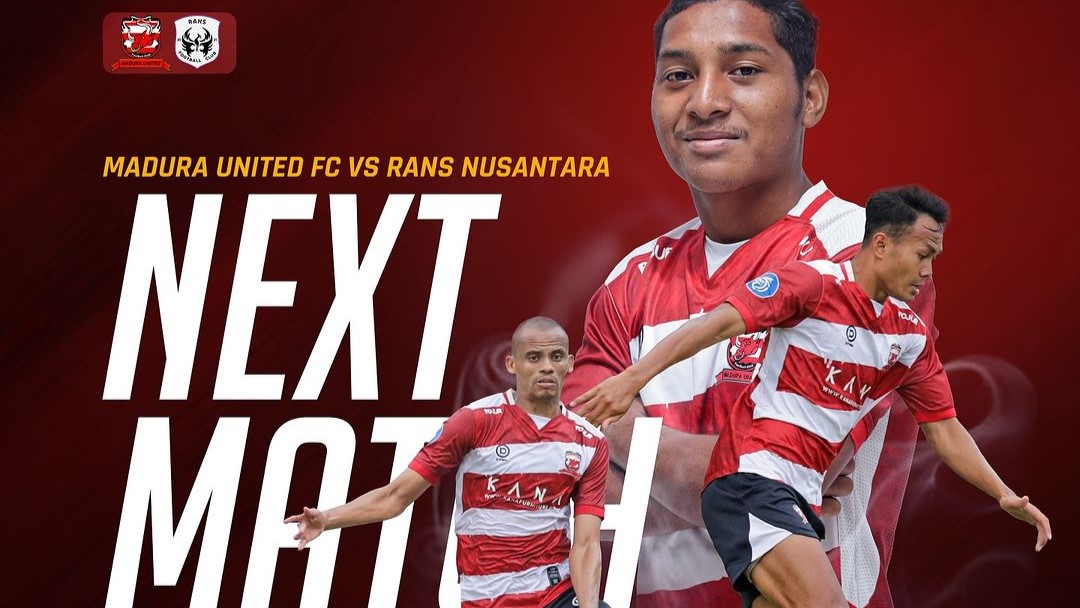 Prediksi Madura United vs RANS Nusantara, BRI Liga 1 Indonesia, Selasa 6 Februari 2024, Kick Off 15.00 WIB