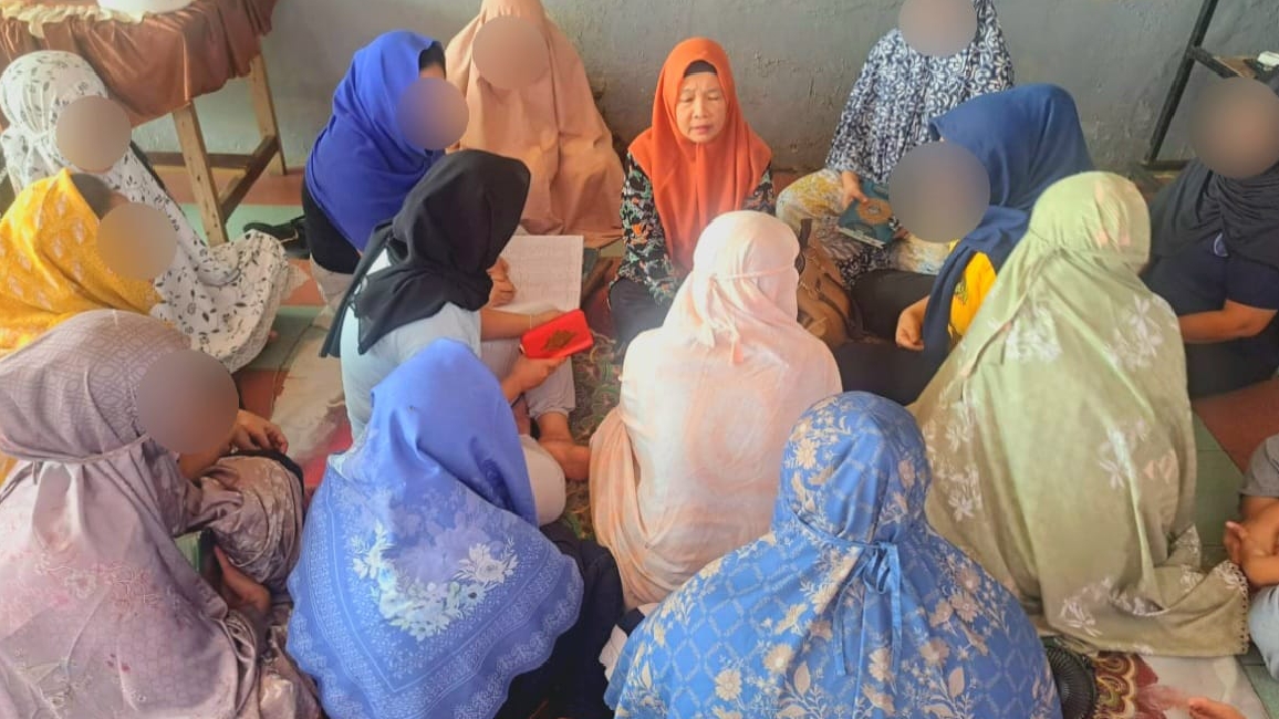 Tumbuhkan Iman di Balik Jeruji, Lapas Narkotika Muara Beliti Gelar Pengajian Rutin di Blok Hunian Wanita