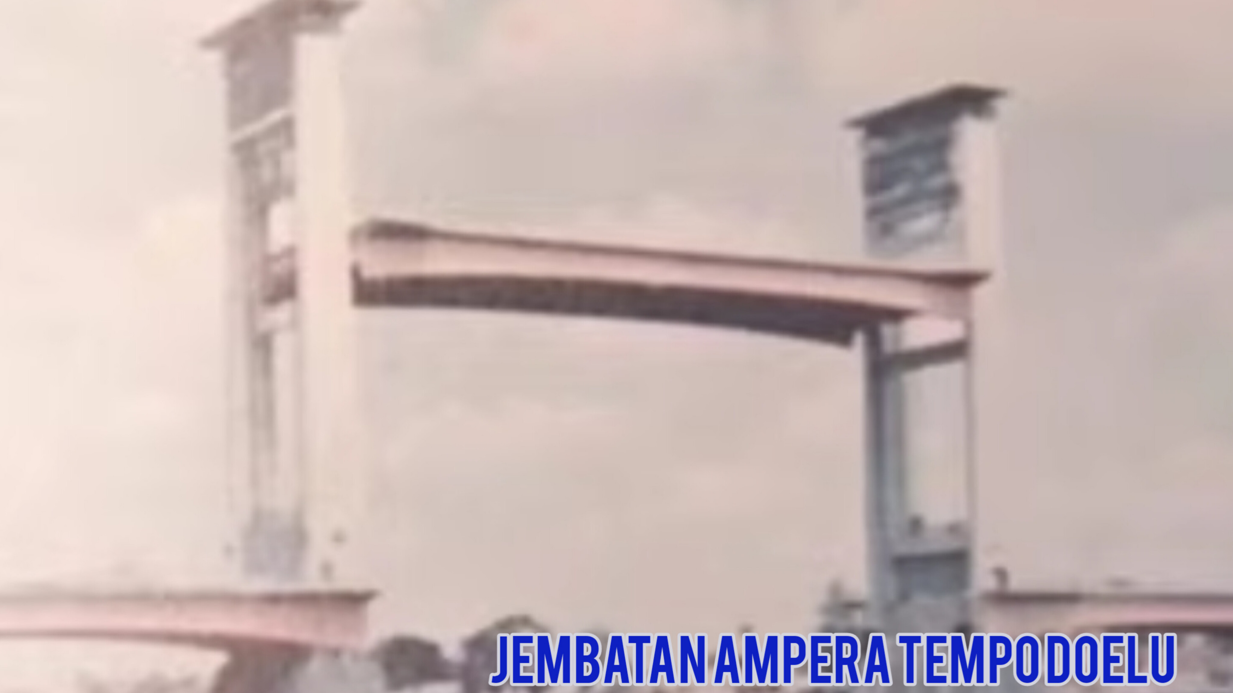 Bisa Diangkat 63 Meter, Begini Cara Kerja Jembatan Ampera Palembang