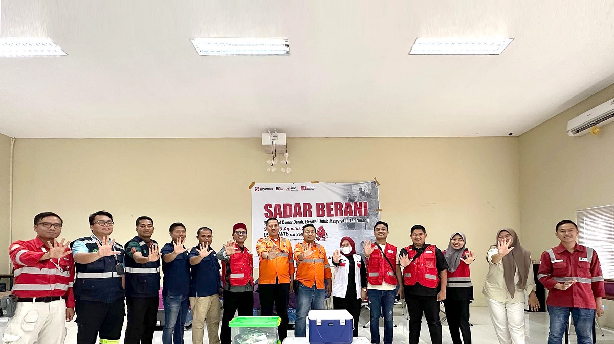 Sambut HUT RI ke-80, PT Barasentosa Lestari Bersama PMI Muratara Sukses Gelar Donor Darah, Ini Harapannya