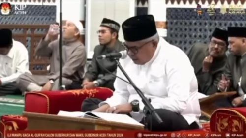 Calon Gubernur dan Wakilnya di Aceh Dites Baca Alquran, Gagal Nyalon Jika Tak Bisa, Begini Hasilnya