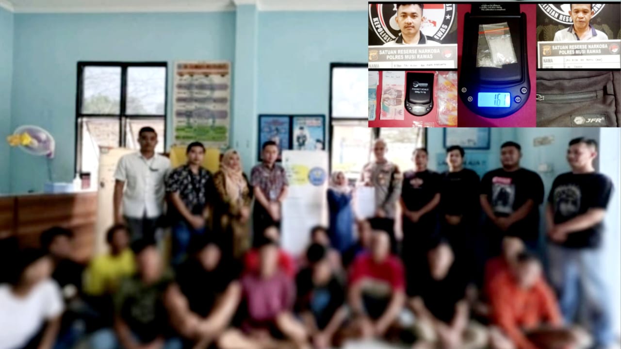 18 Remaja Pesta Sabu Dalam Rumah Kontrakan di Musi Rawas, Ada Warga Lubuk Linggau, Segini Sewa Tempatnya