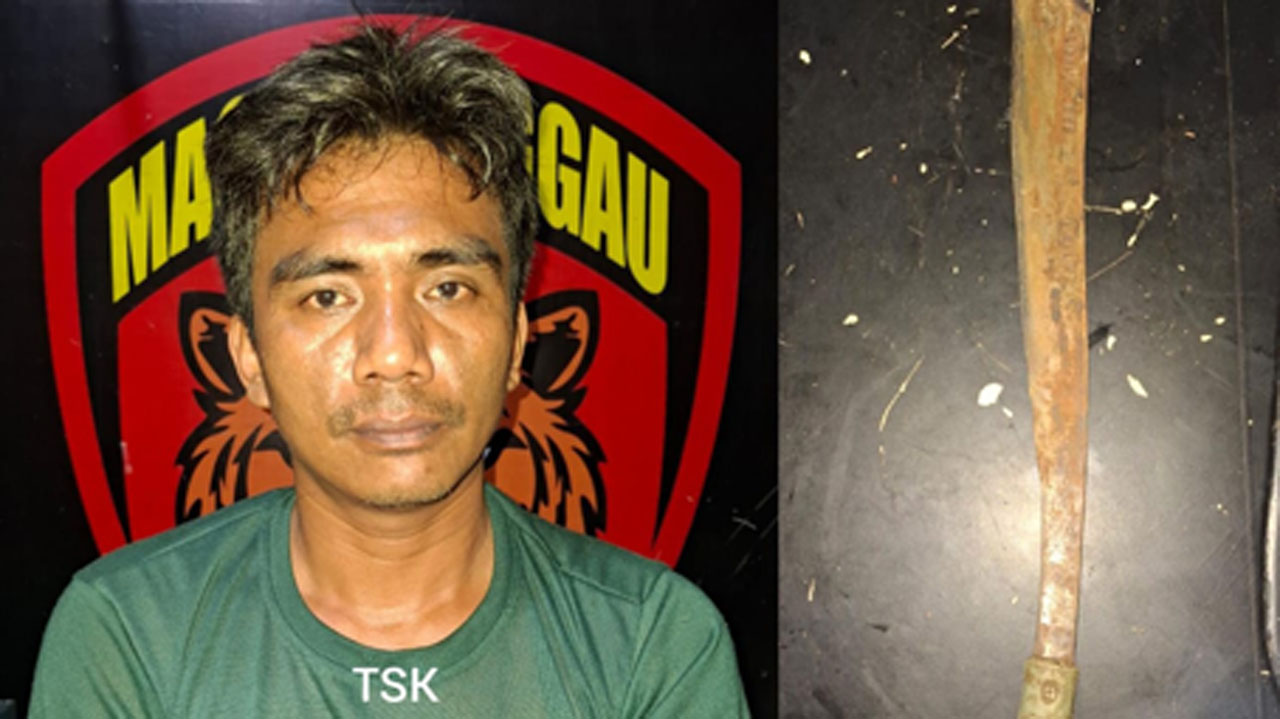 Pengakuan Tersangka Yang Bacok Warga Lubuk Linggau Saat Bertamu ke Rumah Tetangga, Marah Dibilang Begini 