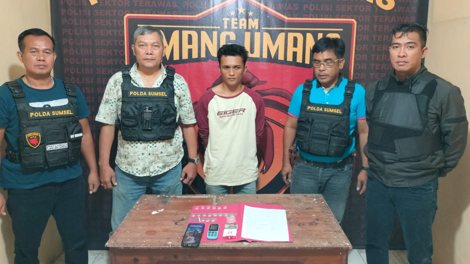 Pemuda Desa di Musi Rawas Jadi Pengedar Sabu, Bertemu Polisi di Jalan Begini Akhirnya 