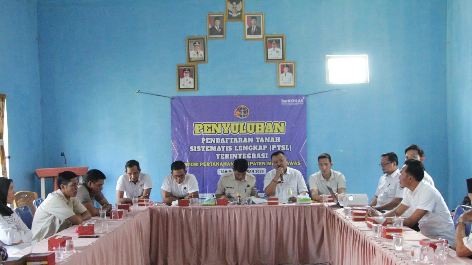 Kantor Pertanahan Musi Rawas Gencarkan Penyuluhan PTSL Terintegrasi 2026 di Desa Napal Melintang