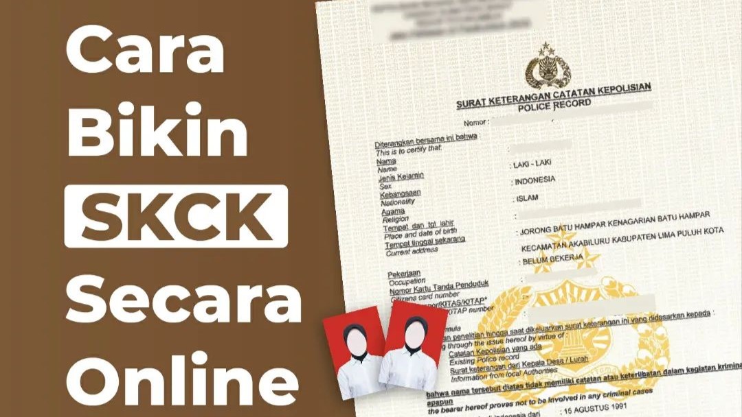 Cara Membuat SKCK Online dan Offline 2024, Ada Persyaratan Baru, Yuk Disimak