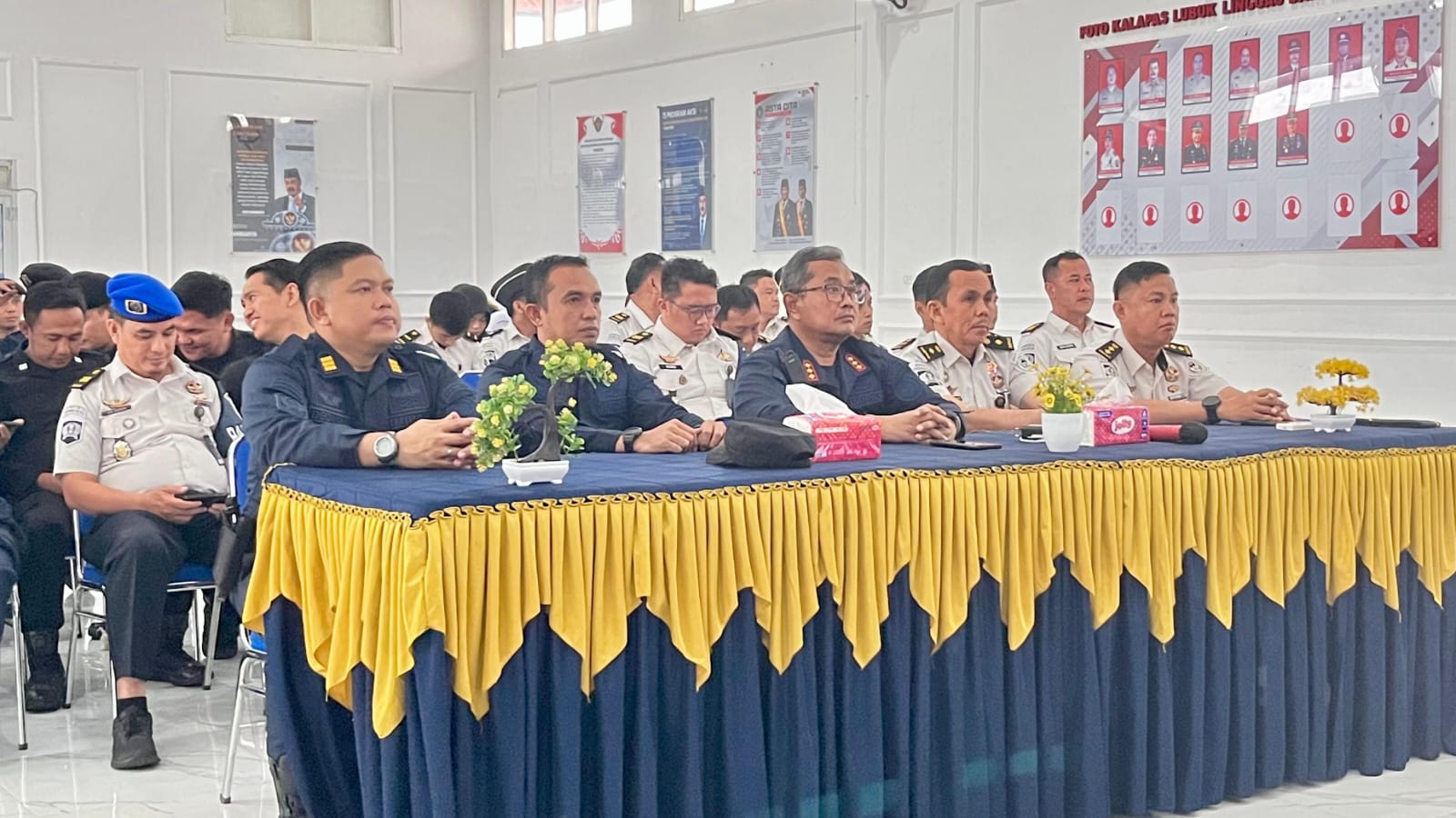 Lapas Lubuk Linggau Ikuti Pengarahan Dirjenpas