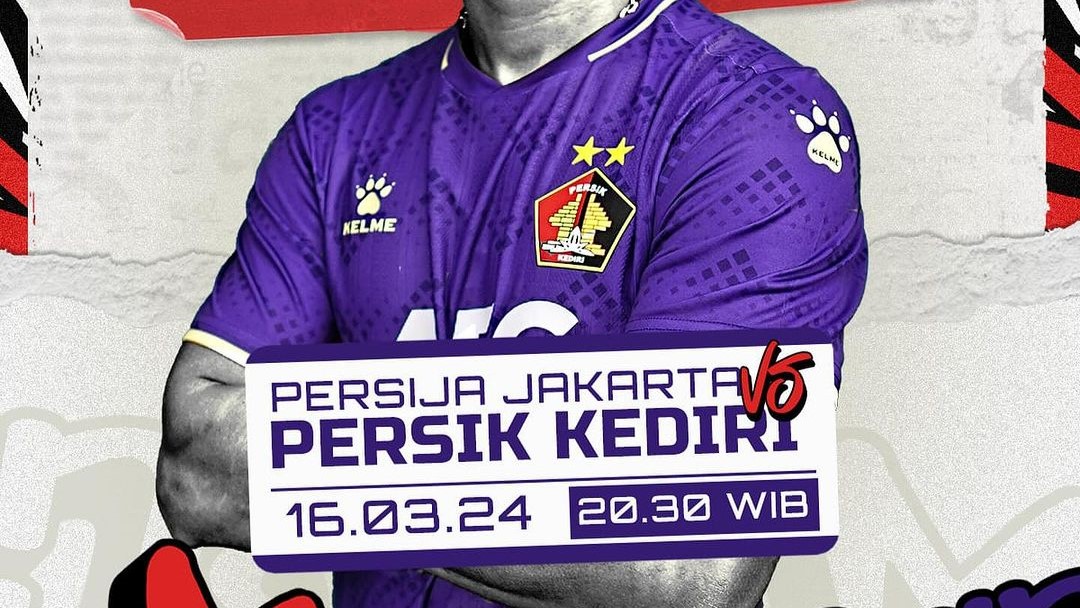Prediksi Persija Jakarta vs Persik Kediri, Liga 1 Indonesia, Sabtu 16 Maret 2024, Kick Off 20.30 WIB