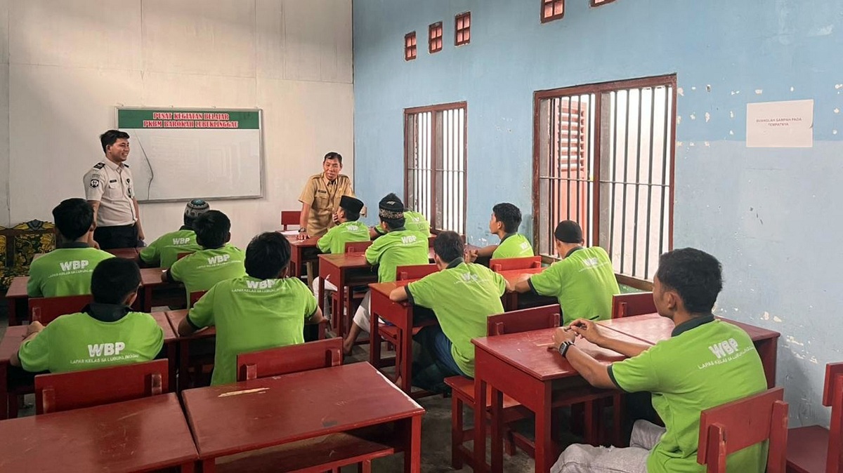 Lapas Lubuk Linggau Hadirkan Kelas Pendidikan untuk Warga Binaan, Buka Jalan Masa Depan Lebih Baik