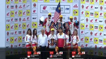 Pembalap Indonesia Adenanta dan Veda Raih Podium Race 2 ARRC Malaysia 2024 SS600