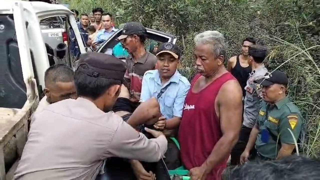 Kronologis Tabrakan di Jalur Musi Rawas  PALI, Sopir Belum Diketahui Keberadaannya