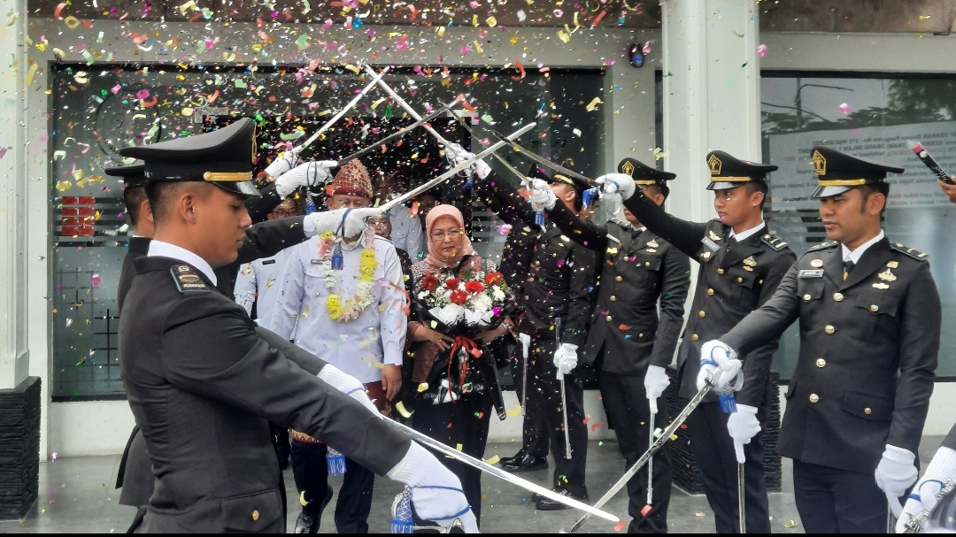 Kabapas Muratara Hadiri Acara Lepas Sambut Kepala Divisi Pemasyarakatan Kantor Wilayah Sumatera Selatan