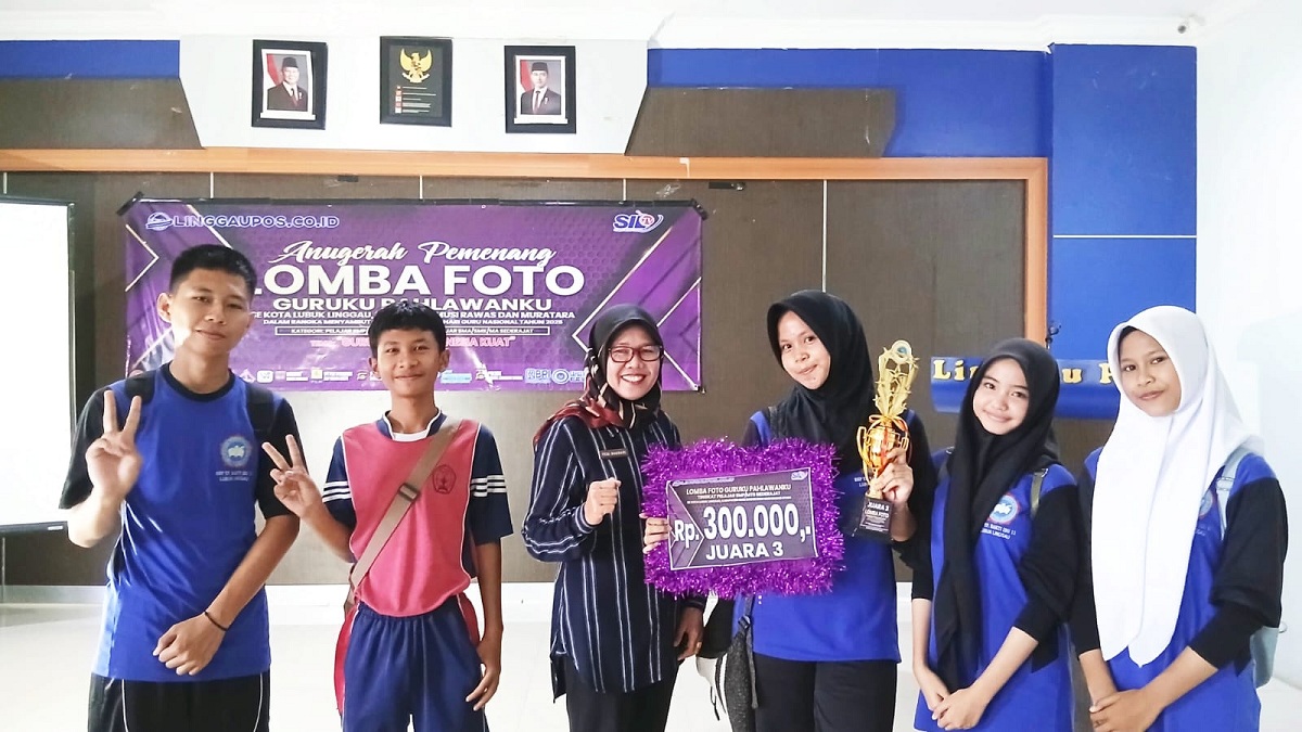 Pelajar SMP Bakti Ibu 11 Lubuk Linggau Raih Juara 3 Lomba Foto Guruku Pahlawanku 2025, Ini yang Ditekankan