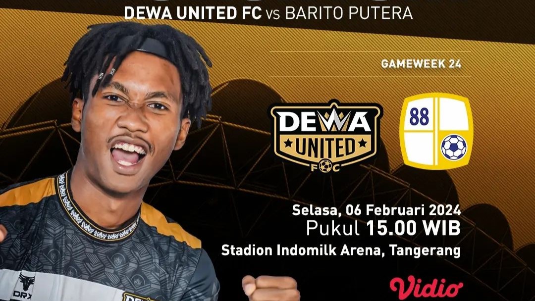 Prediksi Dewa United vs Barito Putera, BRI Liga 1 Indonesia, Selasa 6 Februari 2024, Kick Off 15.00 WIB