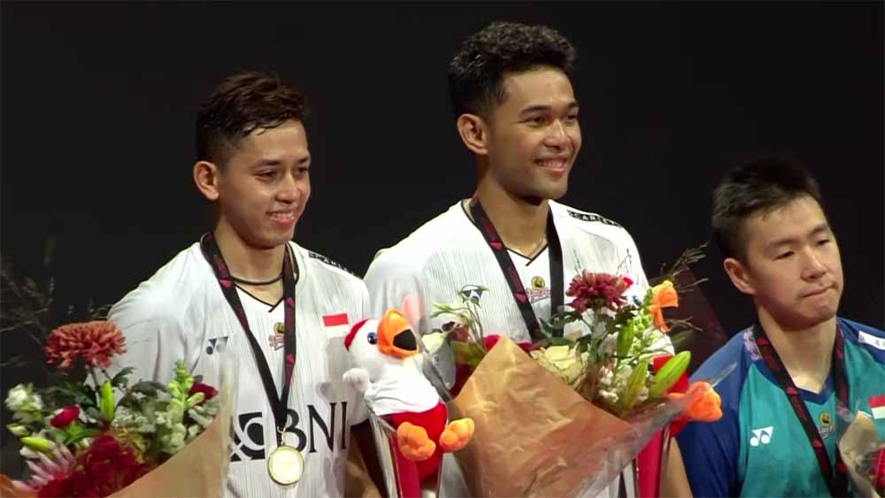 Menang Dramatis atas Kevin/Marcus, Fajar/Rian Juara Denmark Open