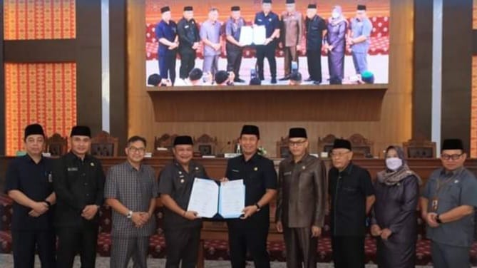DPRD Lubuk Linggau Gelar Rapat Paripurna Penyampaian LKPJ Wali Kota 2023