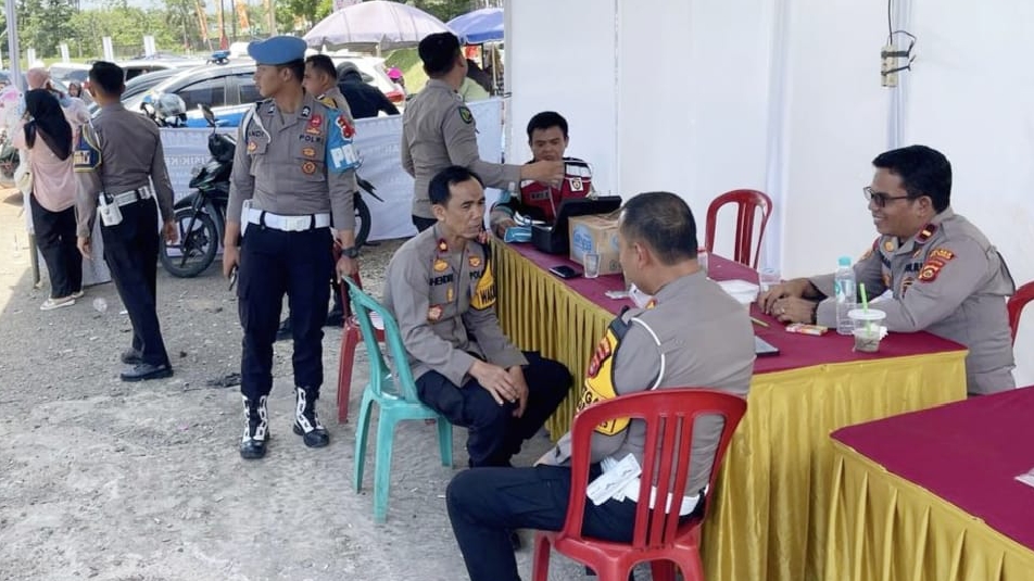Polres Musi Rawas Tetap Siaga di Objek Wisata Hingga H+3 Libur Lebaran Idul Fitri 1446 H