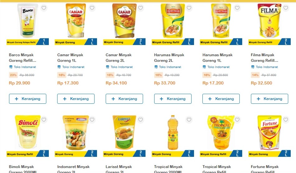 Buruan ke Indomaret Sekarang, Ada DISKON Minyak Goreng 23 Persen