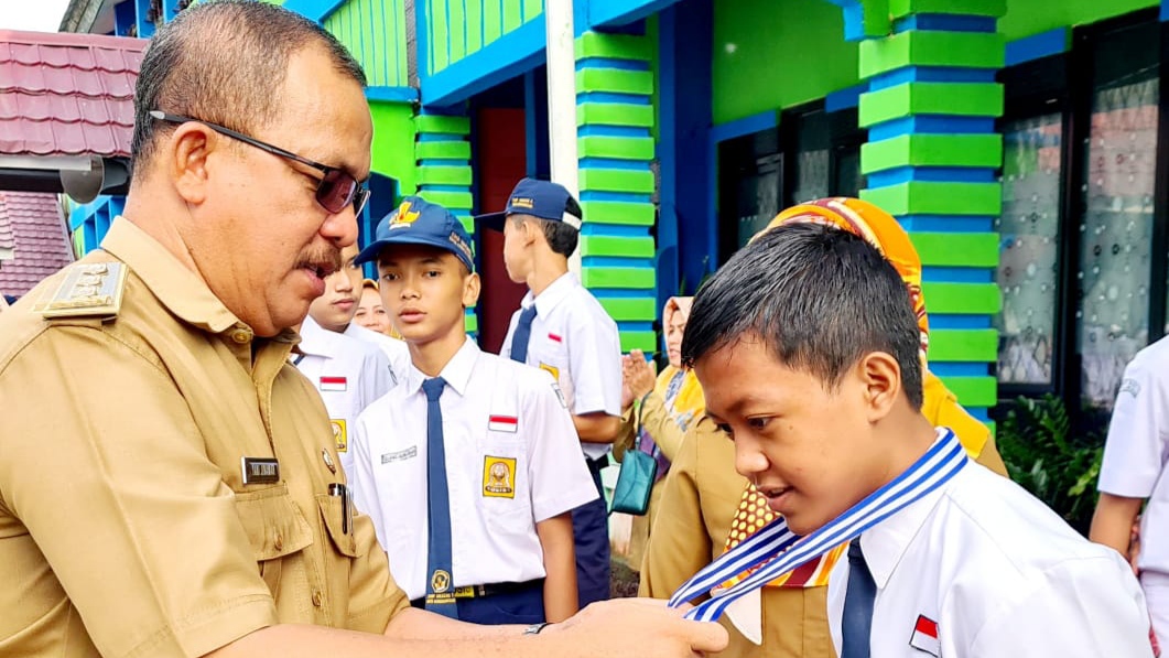 Pelajar SMPN 1 Lubuklinggau Raih 7 Prestasi Dalam 1 Bulan