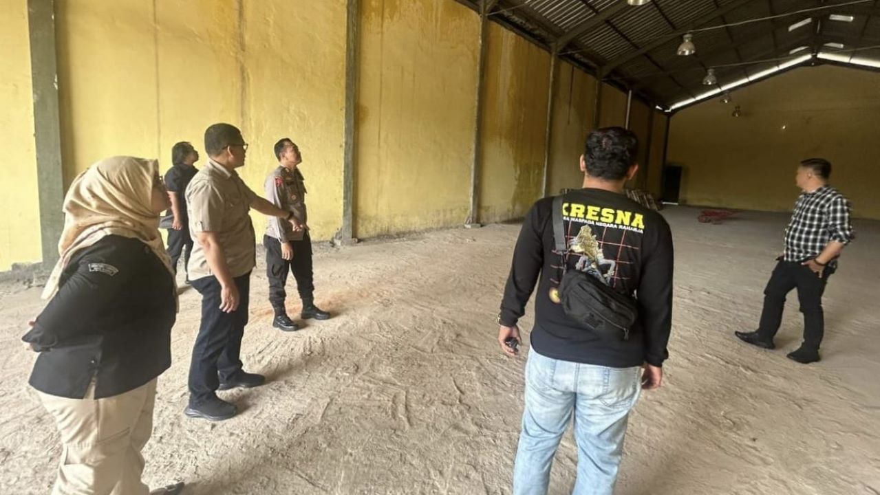 Polres Mura Cek Kesiapan Gudang Penyimpanan Logistik Pilkada 2024 