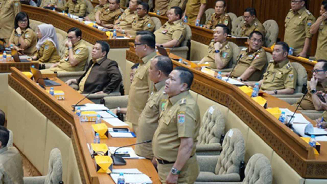 Pj Walikota Lubuk Linggau Hadiri Rapat Dengar Pendapat Kesiapan Pilkada, Bersama Kemendagri dan DPR RI 