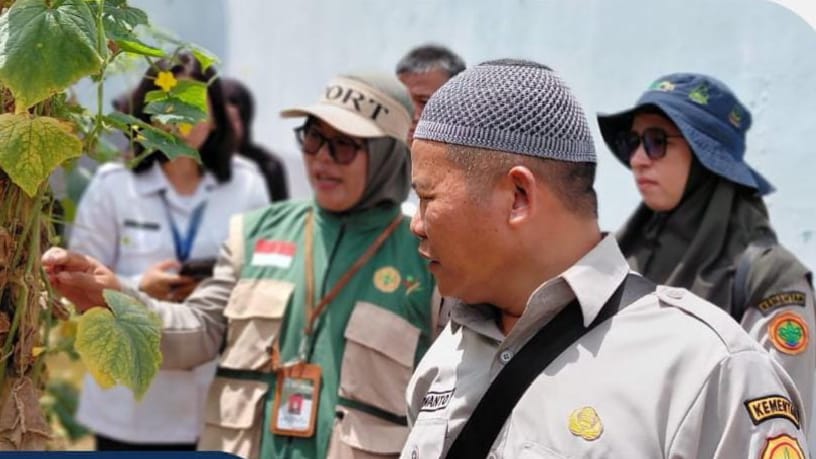 Perkuat Program Ketahanan Pangan, Badan Penyuluh Pertanian Kunjungi Lapas Narkotika Muara Beliti