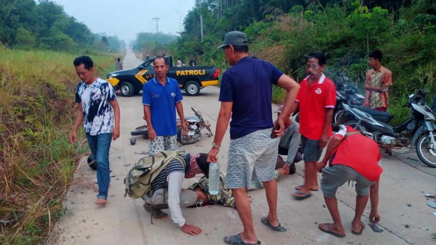 Kecelakaan Maut Jalur Mura – PALI, 1 Karyawan MHP Tewas di Tempat