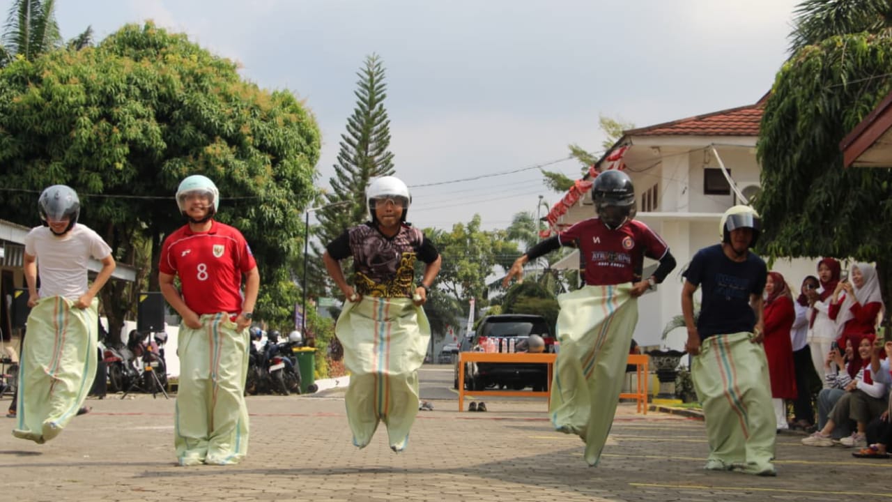 Kantor Pertanahan Musi Rawas Semarakkan HUT ke-81 RI, Perkuat Kekompakan dan Kebersamaan Pegawai
