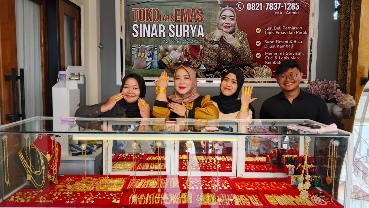 Ingin Beli Emas Murah, Datangi Toko Sinar Surya Lubuk Linggau, Banyak Pilihan dan Bisa Dijual Kembali