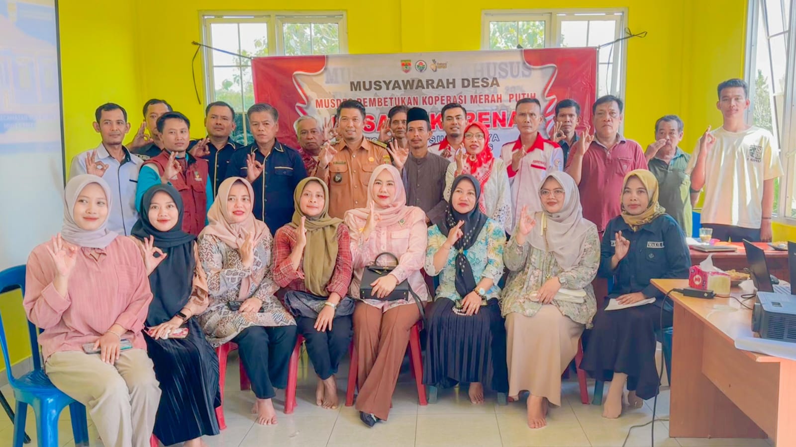 Dukung Asta Cita Presiden Prabowo, Pemerintahan Desa Sukarena Musi Rawas Gelar MusDesus Koperasi Merah Putih