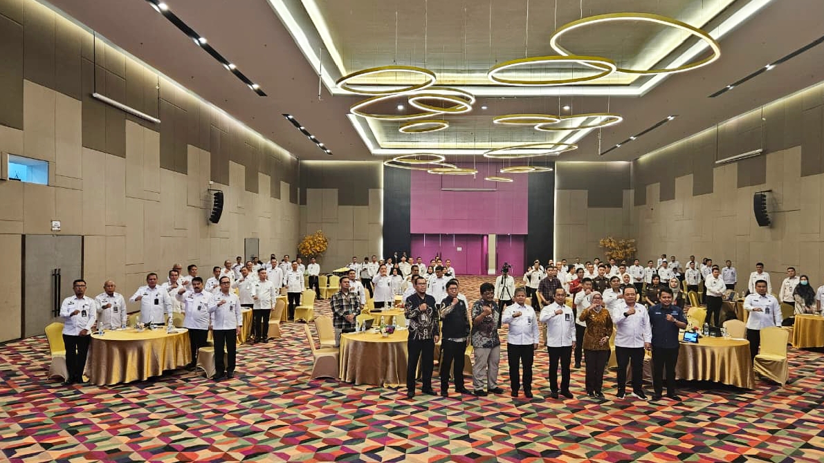 Lapas Narkotika Muara Beliti Hadiri Rakor Implementasi SPPT-TI di Palembang