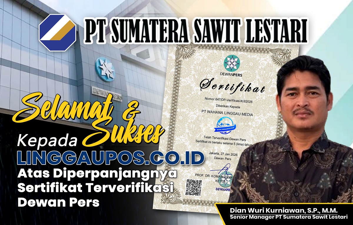 PT Sumatera Sawit Lestari Ucapkan Selamat Diperpanjangnya Sertifikat Terverifikasi Dewan Pers