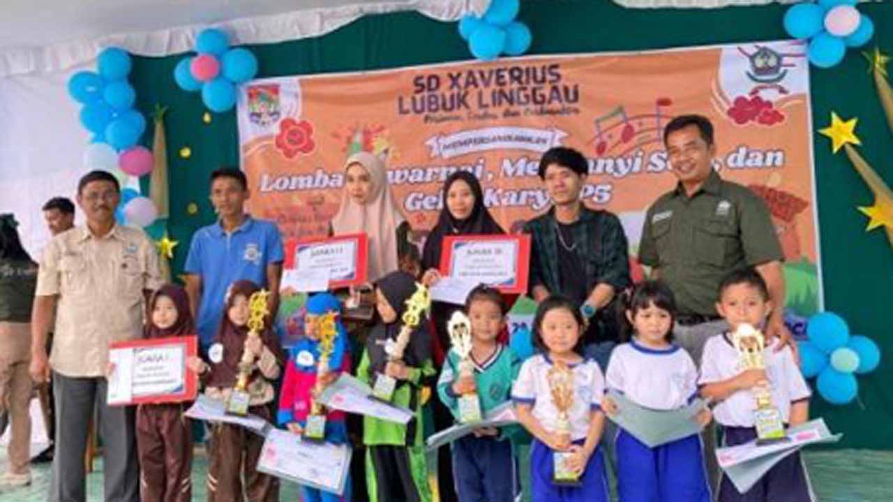 SD Xaverius Lubuk Linggau Sukses Gelar Lomba, Ajang Menunjukan Bakat Murid