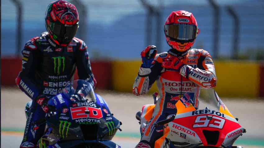 Jadwal Live Streaming MotoGP Aragon 2022 : Sirkuit Favorit, Akankah Marc Marquez Meraih Juara?