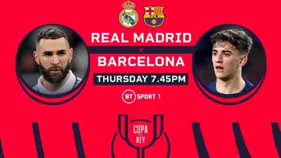 Prediksi Semifinal Copa del Rey 2023 Leg 1: Real Madrid vs Barcelona, Laga Krusial