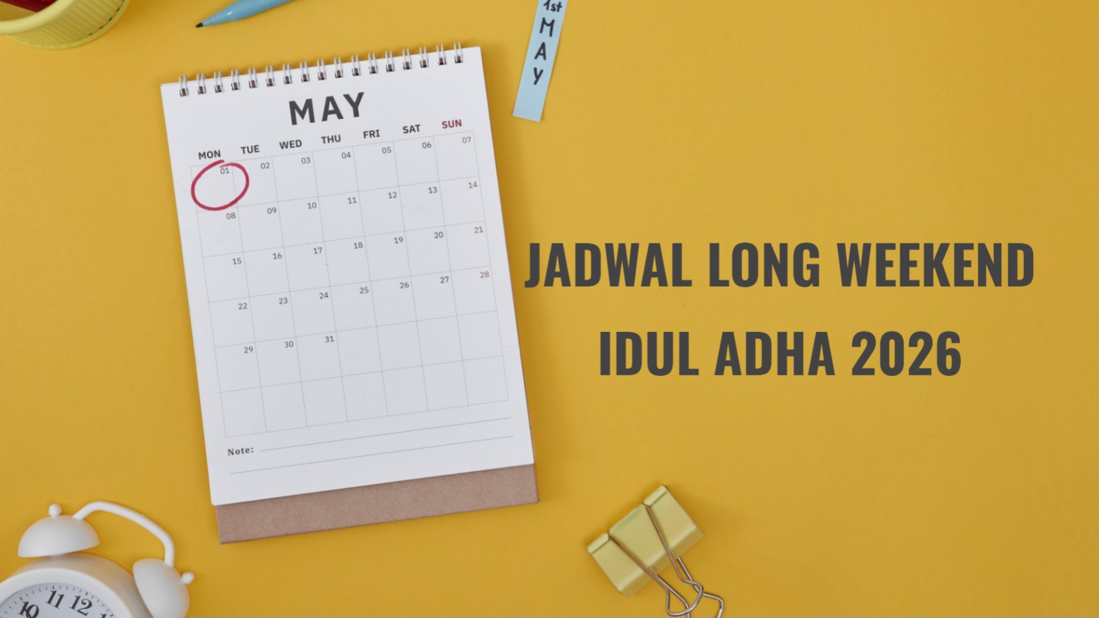 Mau Nikmati Long Weekend Idul Adha 2026 Sebanyak 6 Hari? Ini Caranya