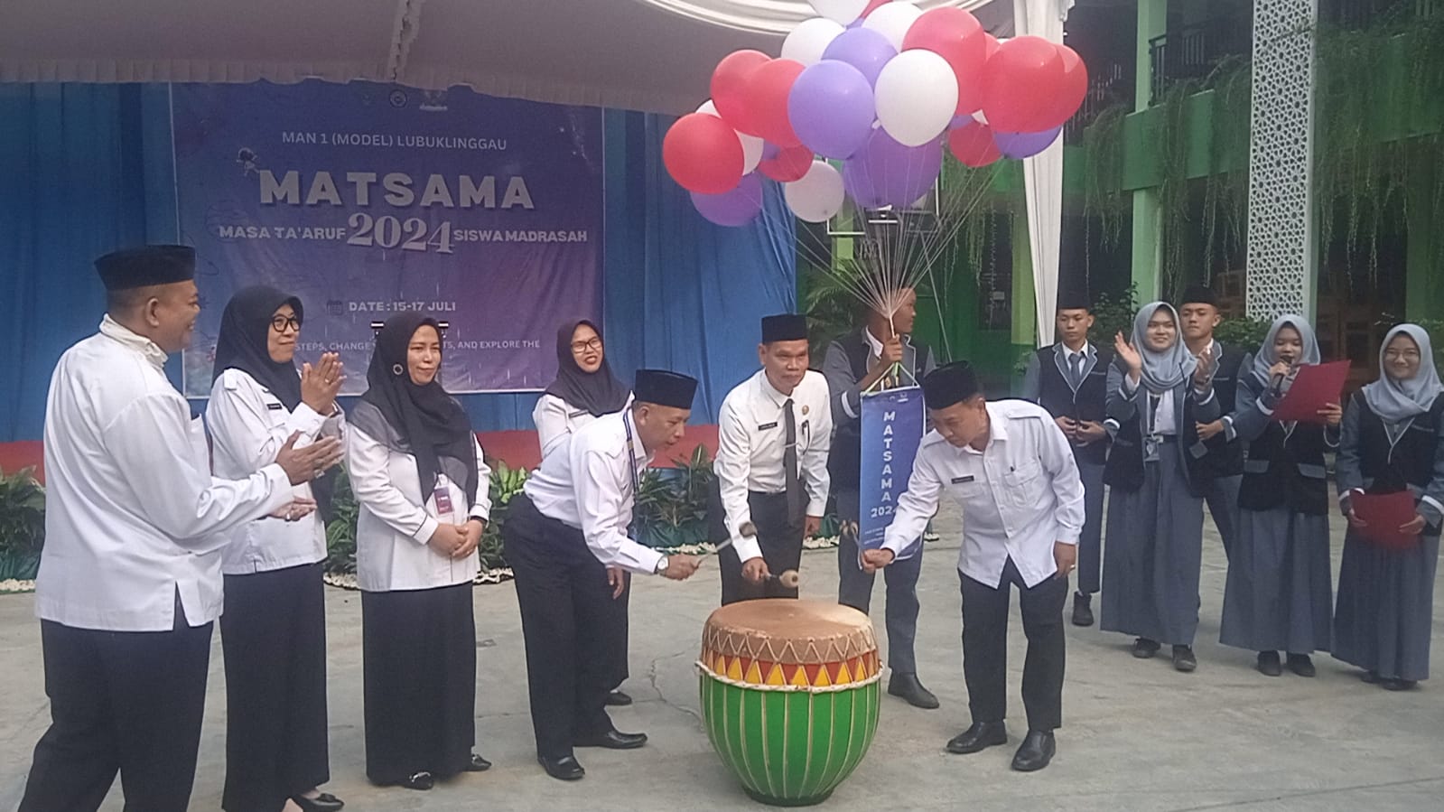 Perkenalkan Lingkungan Sekolah, MAN 1 Model Lubuk Linggau Gelar Matsama Tahun 2024, Diikuti 393 Siswa